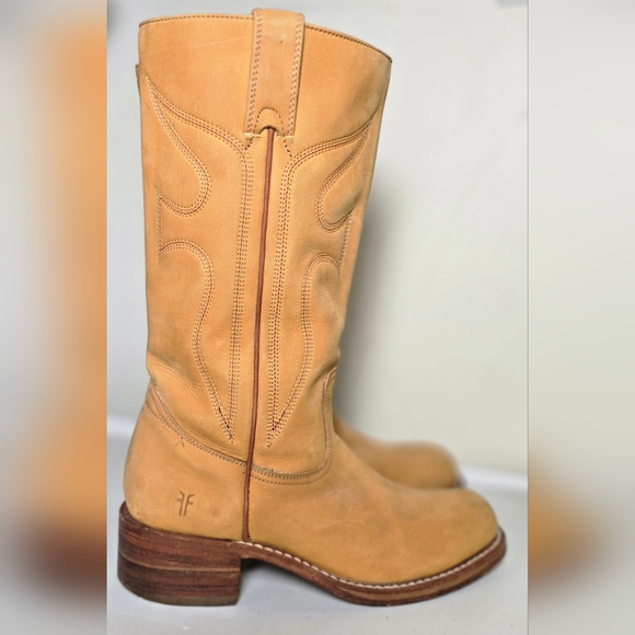 Frye Banana Campus Heeled Boots 8 1/2 - Picture 4 of 14